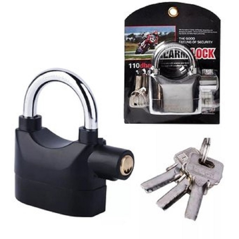 Miniatura 3 de Candado Alarma Seguridad Para Motos B